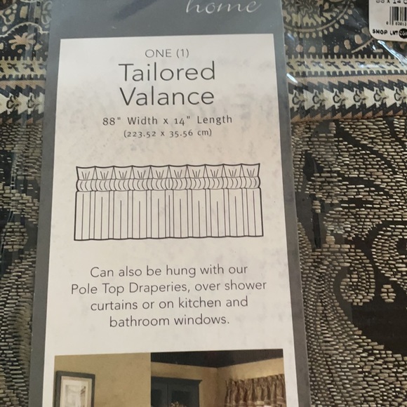 Valance black and gold - Picture 2 of 4